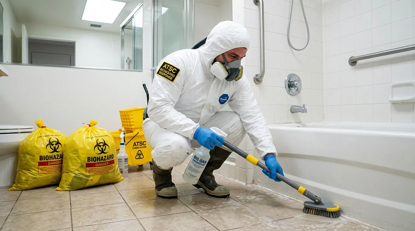 Decontamination equipment deployed for Blood Cleanup in Loomis